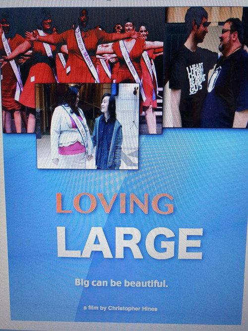 Loving Large 2012 official movie poster