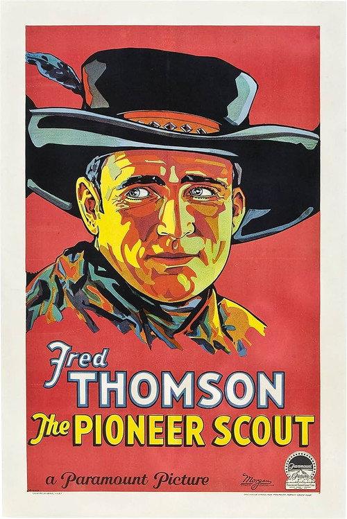 The Pioneer Scout 1928 official movie poster