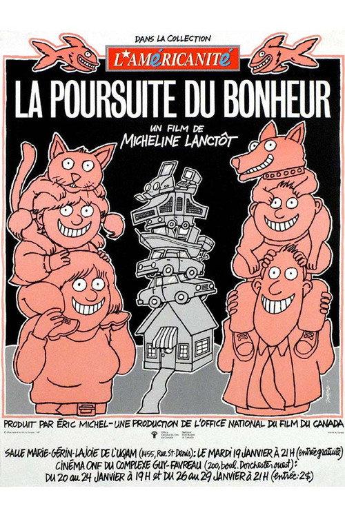 La poursuite du bonheur 1987 official movie poster