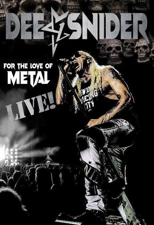 Dee Snider: For the Love of Metal Live! 2020 official movie poster