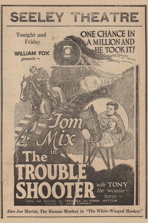 The Trouble Shooter 1924 official movie poster