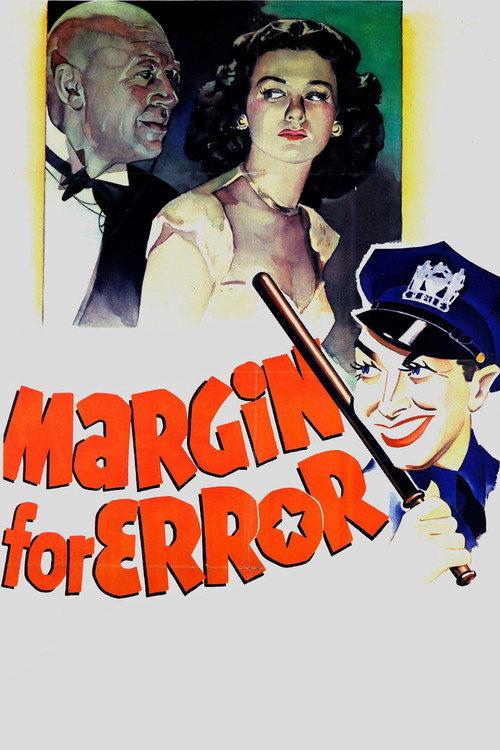 Margin for Error 1943 official movie poster