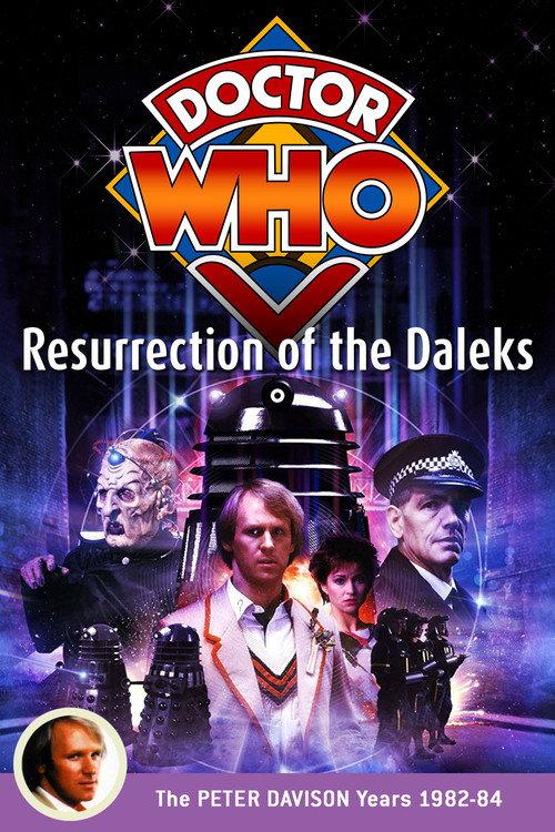 Doctor Who: Resurrection of the Daleks 1984 official movie poster