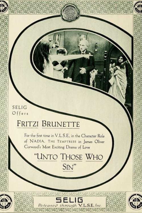 Unto Those Who Sin 1916 official movie poster