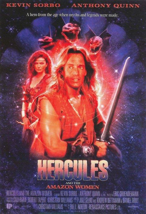 Hercules and the Amazon Women 1994 official movie poster