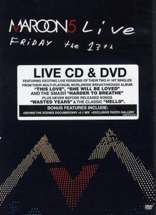 Maroon 5: Live - Friday the 13th 2005 official movie poster