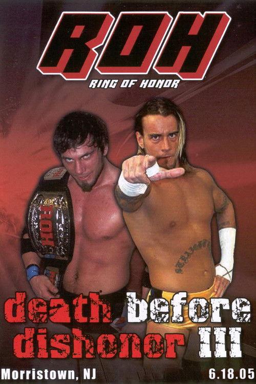 ROH: Death Before Dishonor III 2005 official movie poster
