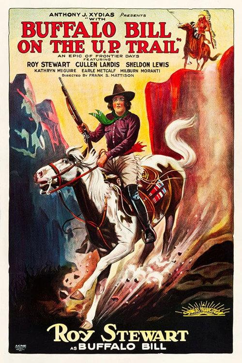With Buffalo Bill on the U. P. Trail 1926 official movie poster