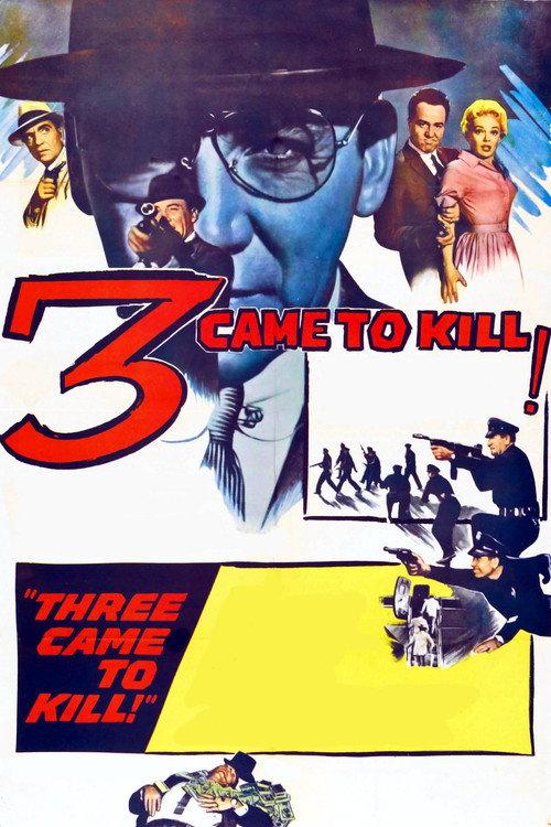 Three Came to Kill 1960 official movie poster