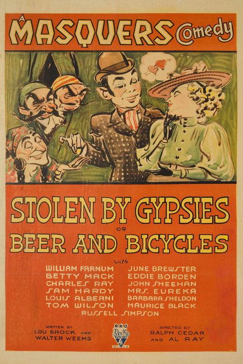 Stolen by Gypsies or Beer and Bicycles 1933 official movie poster