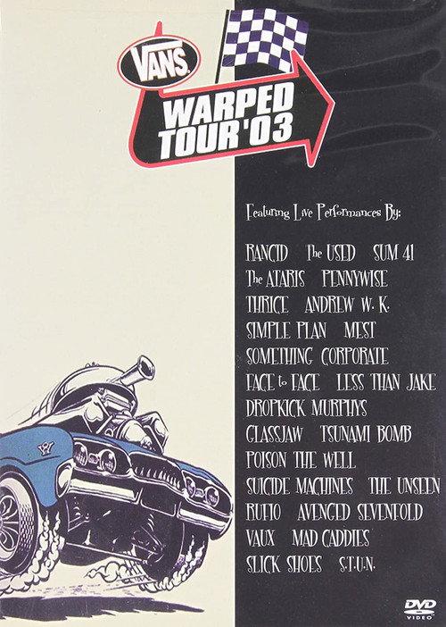 Vans Warped Tour 2003 2004 official movie poster