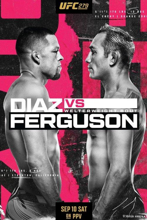 UFC 279: Diaz vs. Ferguson 2022 official movie poster