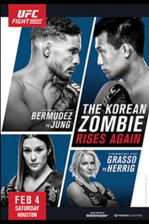 UFC Fight Night 104: Bermudez vs. The Korean Zombie 2017 official movie poster