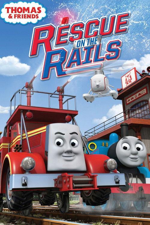 Thomas & Friends: Rescue on the Rails 2011 official movie poster