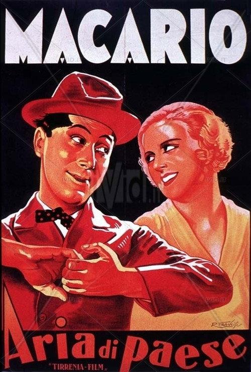 Aria di paese 1934 official movie poster