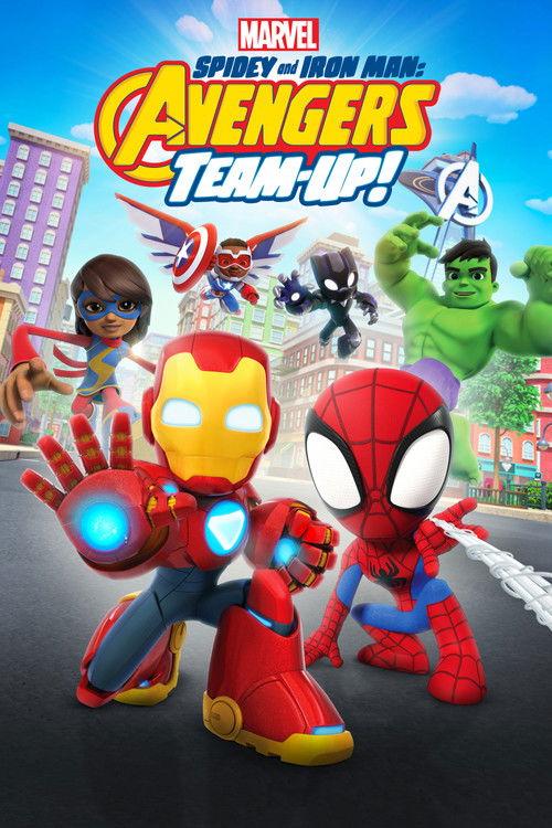 Spidey and Iron Man: Avengers Team Up! 2025 official movie poster