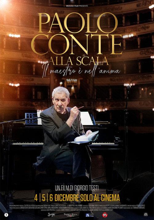Paolo Conte alla Scala - Il maestro è nell’anima 2023 official movie poster