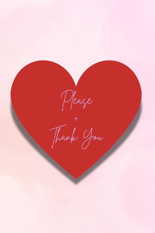 Please + Thank You 2026 official movie poster