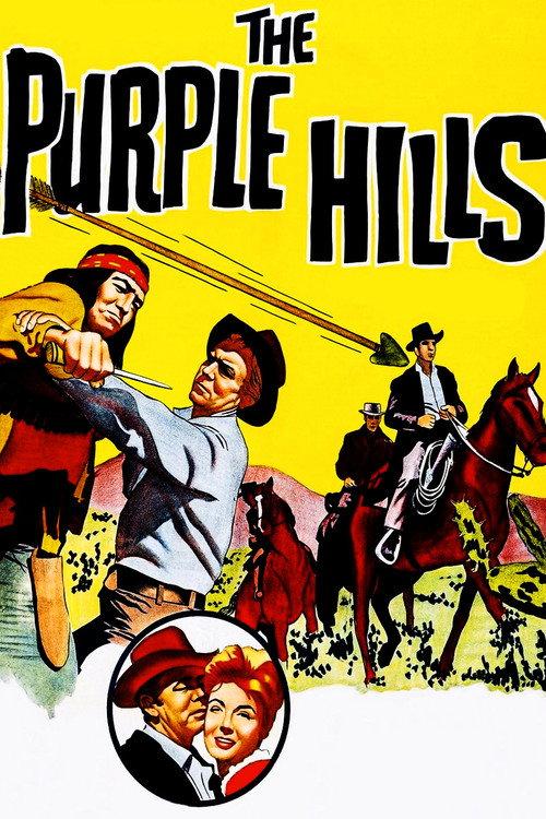 The Purple Hills 1961 official movie poster
