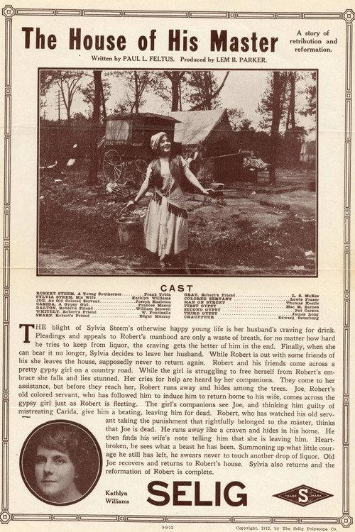 The House of His Master 1912 official movie poster