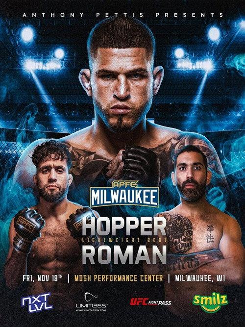 Anthony Pettis FC 3: Hopper vs. Roman 2022 official movie poster
