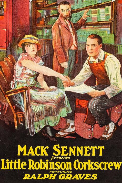 Little Robinson Corkscrew 1924 official movie poster