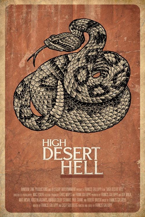High Desert Hell 2019 official movie poster