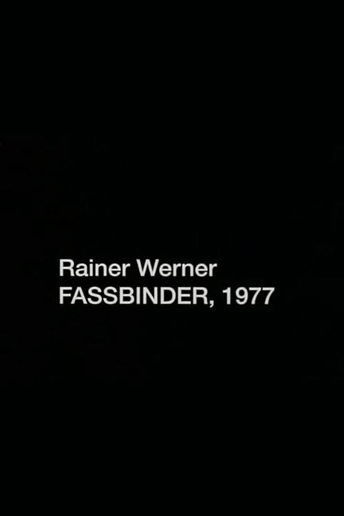 Rainer Werner Fassbinder, 1977 2005 official movie poster