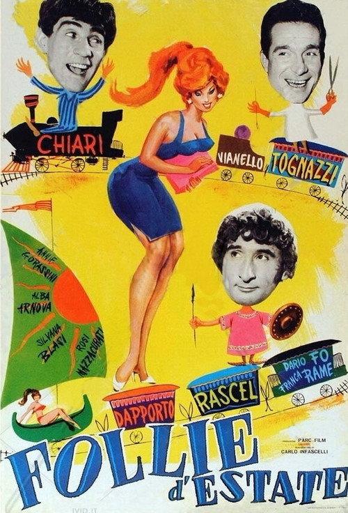 Follie d'estate 1963 official movie poster