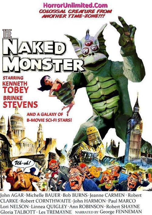 The Naked Monster 2005 official movie poster