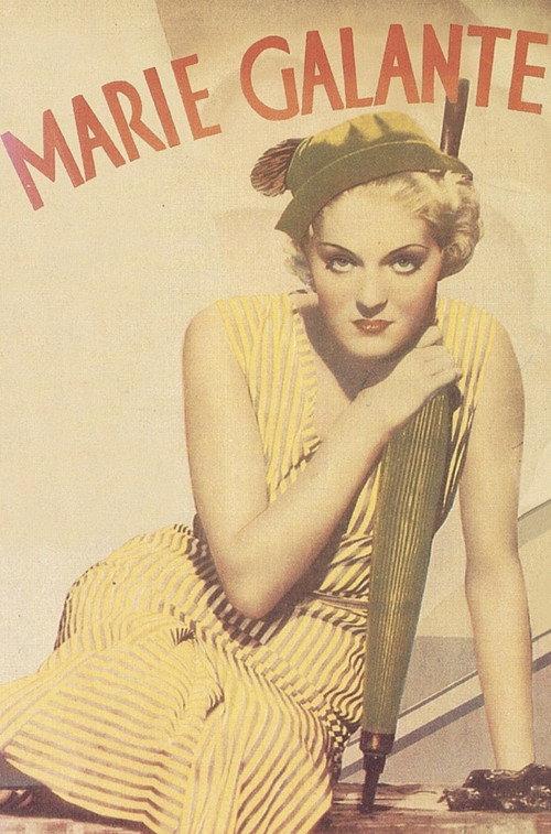 Marie Galante 1934 official movie poster
