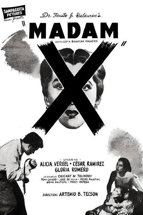 Madame X 1952 official movie poster