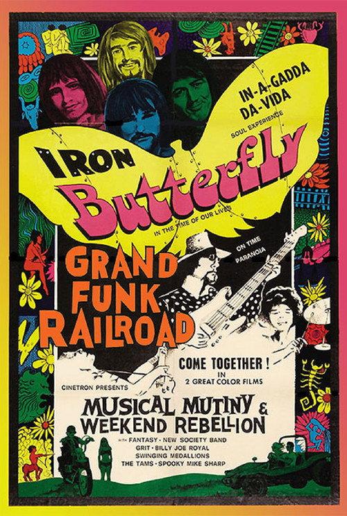Musical Mutiny 1970 official movie poster