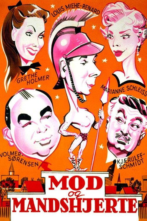 Mod og mandshjerte 1955 official movie poster