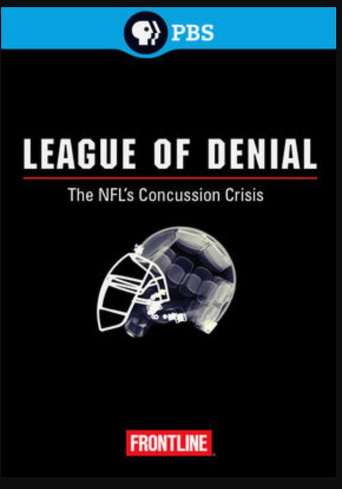 League of Denial: The NFL’s Concussion Crisis 2013 official movie poster