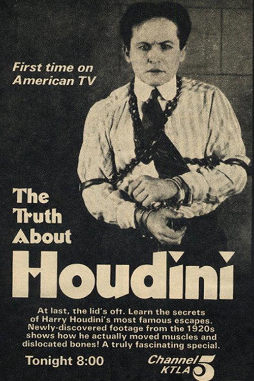 The Truth About Houdini 1971 official movie poster