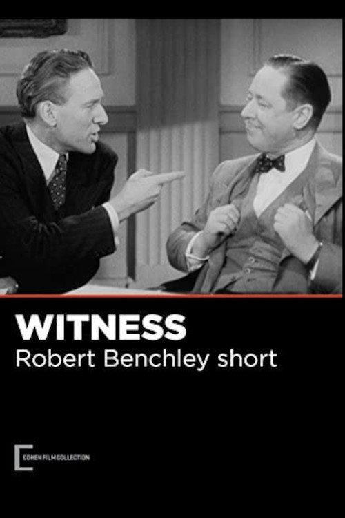 The Witness 1942 official movie poster