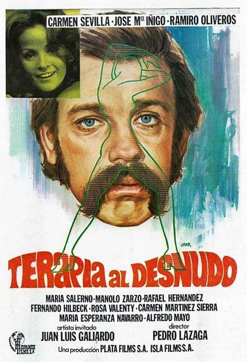 Terapia al desnudo 1975 official movie poster