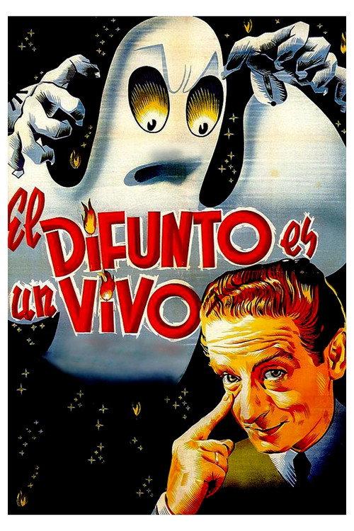 El difunto es un vivo 1941 official movie poster