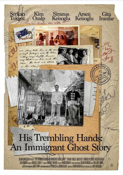 His Trembling Hands: An Immigrant Ghost Story 2021 official movie poster