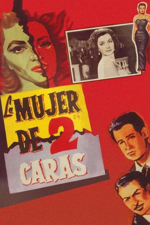 La mujer de dos caras 1957 official movie poster