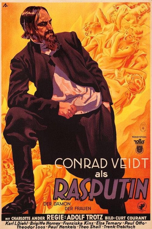 Rasputin, Demon of the Women 1932 official movie poster