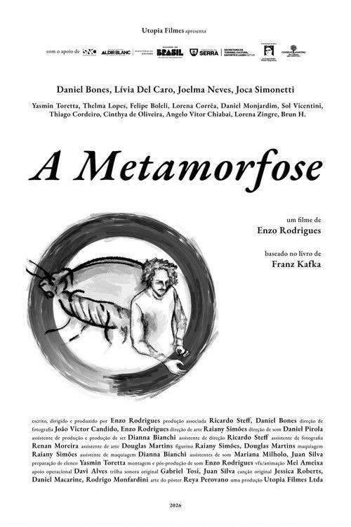 The Metamorphosis 2026 official movie poster
