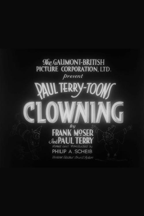 Clowning 1931 official movie poster