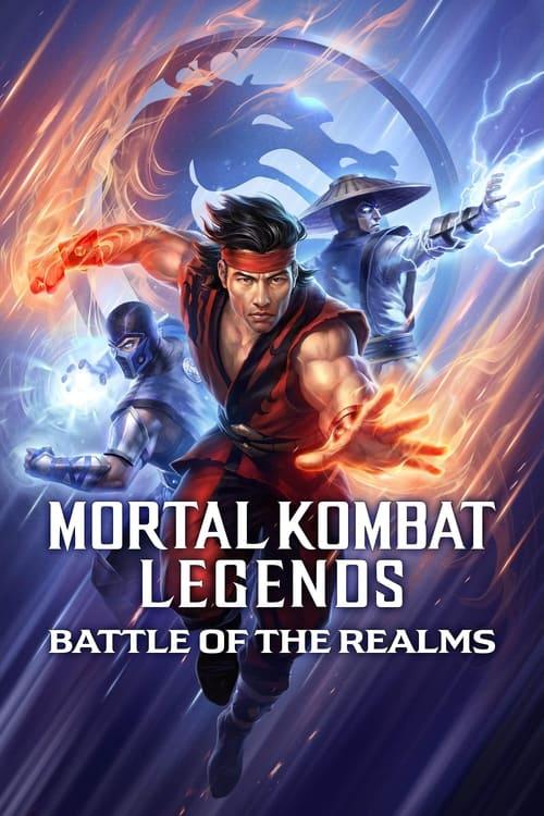 Mortal Kombat Legends: Battle of the Realms 2021 official movie poster
