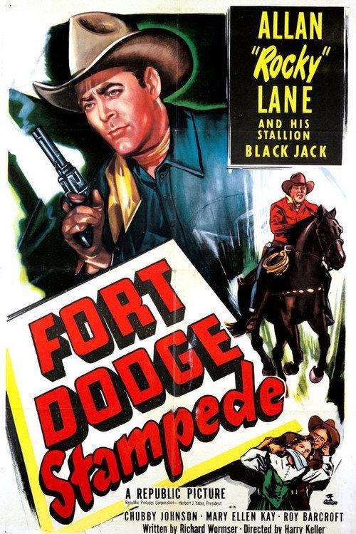 Fort Dodge Stampede 1951 official movie poster