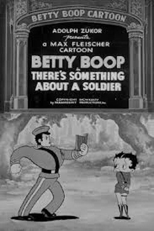 There's Something About a Soldier 1934 official movie poster