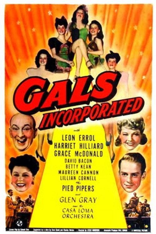 Gals, Incorporated 1943 official movie poster