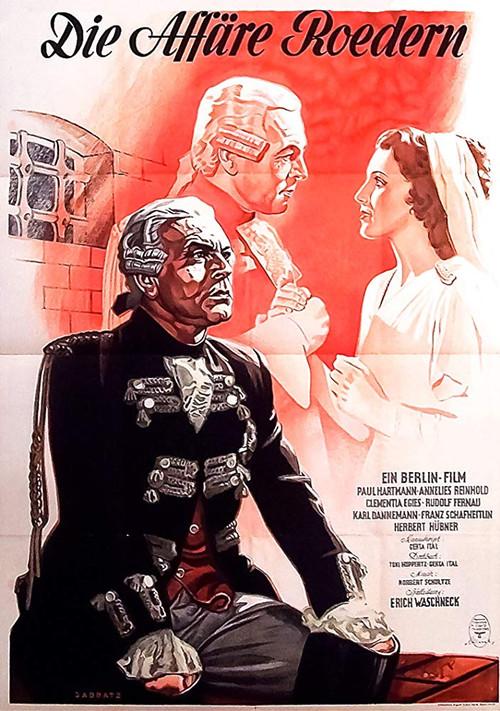 The Roedern Affair 1944 official movie poster