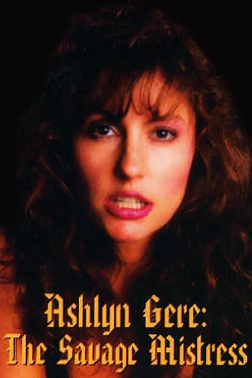 Ashlyn Gere, the Savage Mistress 1992 official movie poster